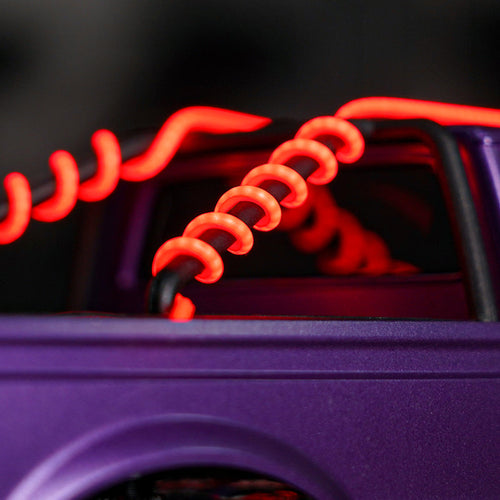 INJORA Flexible Cuttable LED Strip Lights For RC Cars (Red)