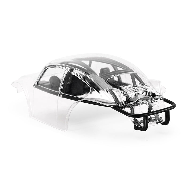 INJORA BUG24 Body With Interior For 1/24 SCX24 C10 JLU Bronco Base Camp (Clear)