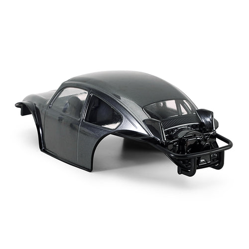 INJORA BUG24 Body With Interior For 1/24 SCX24 C10 JLU Bronco Base Camp (Grey)