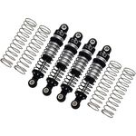 Hot Racing Threaded Aluminum Shocks for Traxxas TRX-4M (Black) (4)