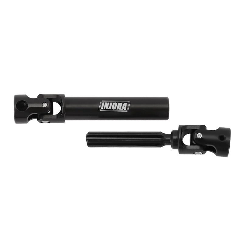 INJORA Black Hardened Steel Drive Shafts For 1/18 TRX4M Defender Bronco (4M-50BK)