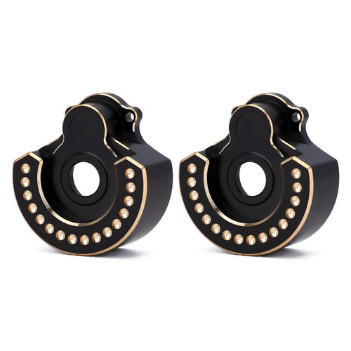 INJORA 94g/Pcs Black Brass Counterweight Outer Portal Drive Housing #8251 For TRX-4 TRX-6