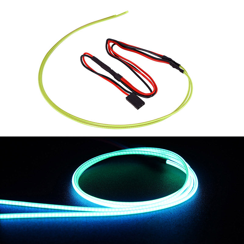 INJORA Flexible Cuttable LED Strip Lights For RC Cars (Blue)