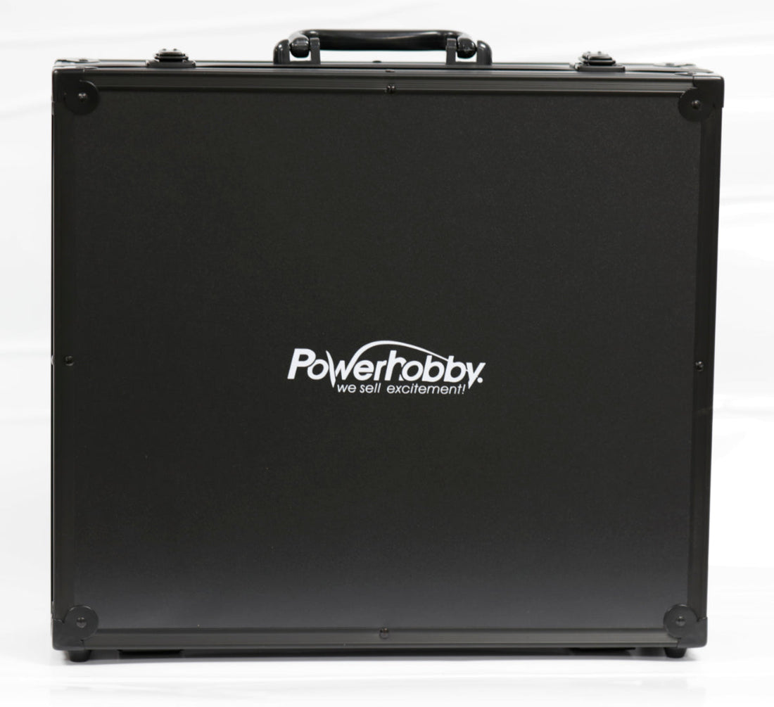 PowerHobby Kyosho Mini-Z 1/28 Car Pit Box Metal Carrying Case