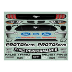 Protoform 2021 Ford Mustang 1/7 GT Body (Clear) (Felony)