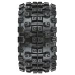 Pro-Line Badlands MX38 HP Belted 3.8" Pre-Mounted Truck Tires (2) (Black) (M2) w/Raid Wheels