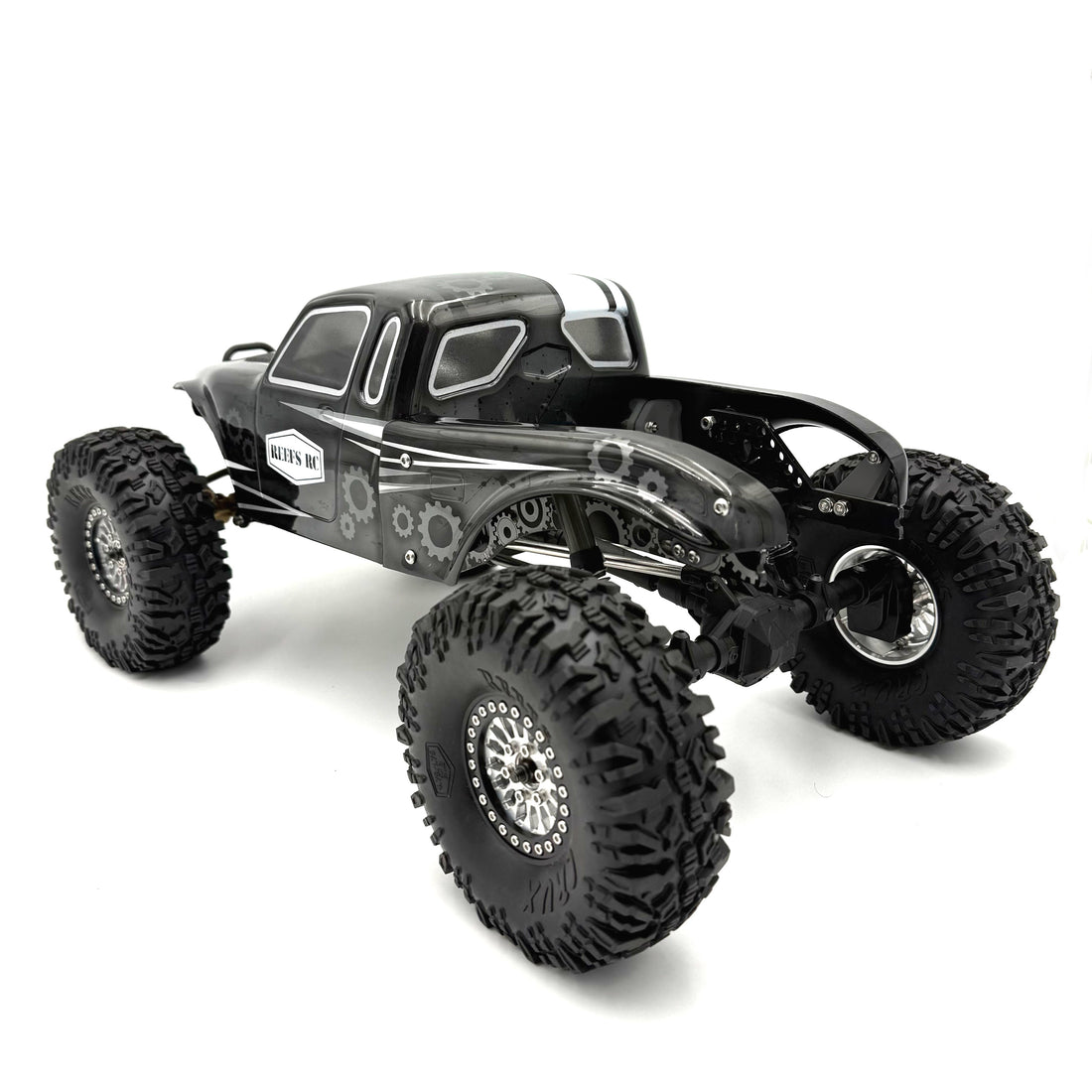 Reefs RC PLAGUE 1/10 Competition Rock Crawler Body (Clear) w/Rear Fenders