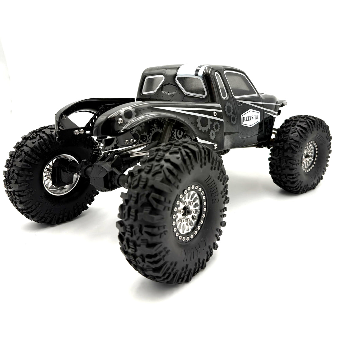 Reefs RC PLAGUE 1/10 Competition Rock Crawler Body (Clear) w/Rear Fenders