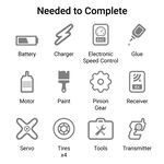 Team Losi Racing 1/8 8IGHT-XT/XTE 1/8 Nitro/Electric 4WD Off-Road Truggy Kit