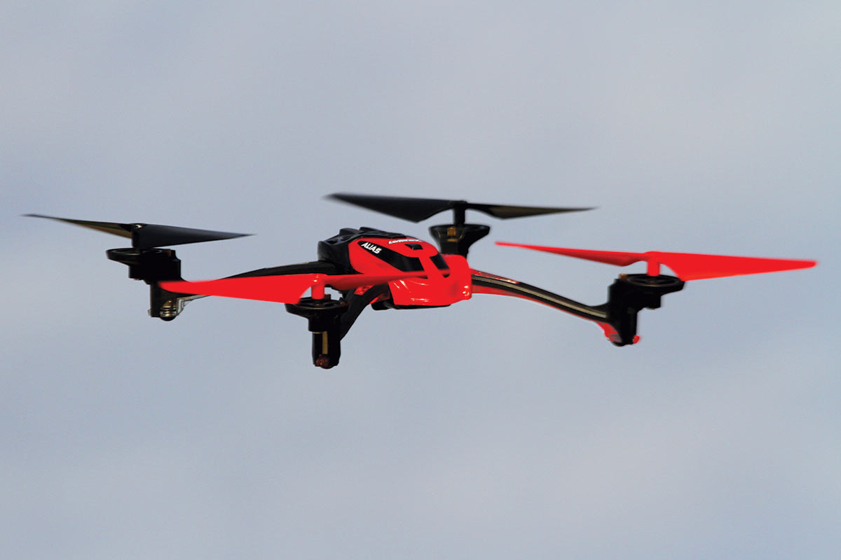 Traxxas LaTrax Alias Ready-To-Fly Micro Electric Quadcopter Drone (Red)