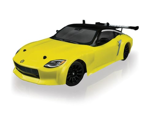 Team Associated SR27 2023 Nissan Z 1/27 RTR Electric 2WD On-Road Touring Car Combo (Yellow) w/2.4GHz Radio, Battery & Charger
