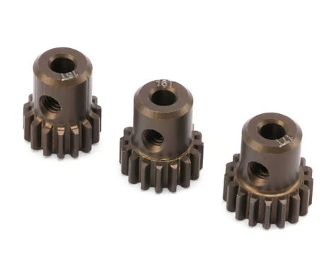 Team Associated RC28R 64P Factory Team Aluminum Pinion Gears Set (15T/16T/17T)