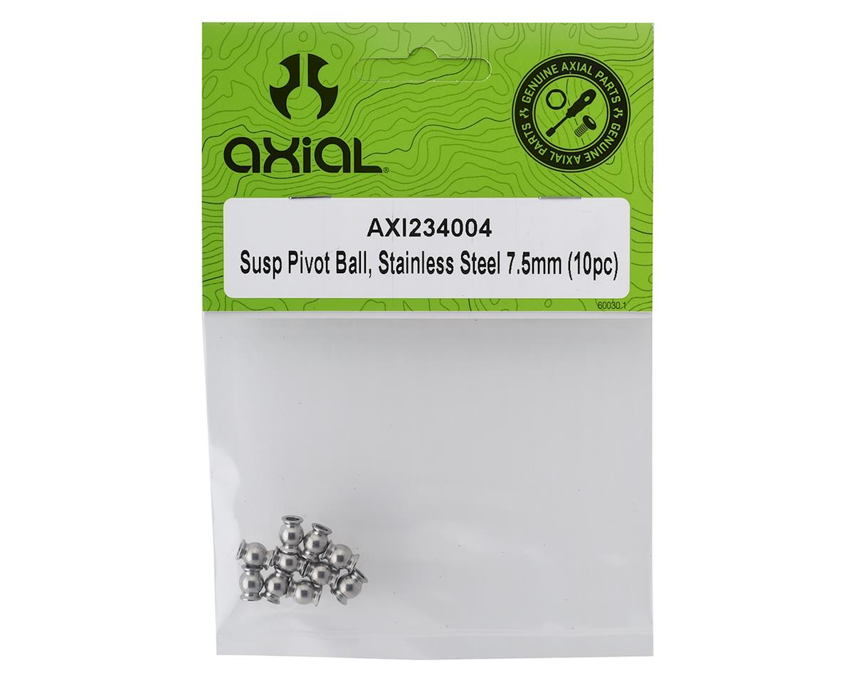 Axial 7.5mm Stainless Steel Suspension Pivot Ball (10)