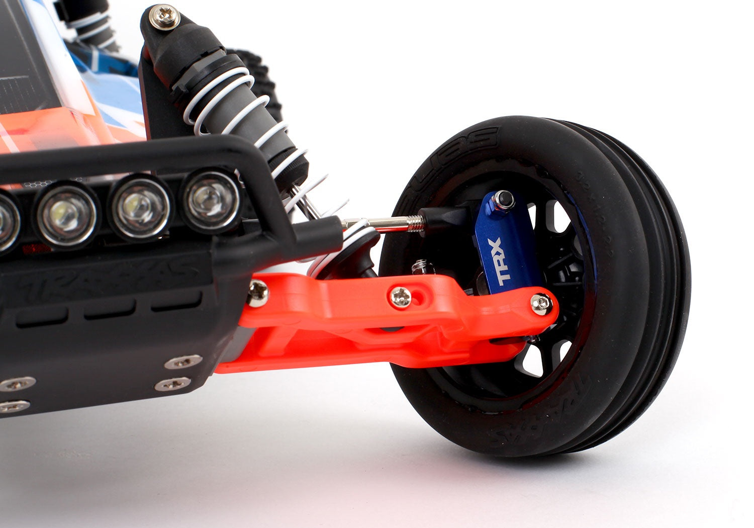 Traxxas Orange Heavy-Duty Front Suspension Arms (L&R)