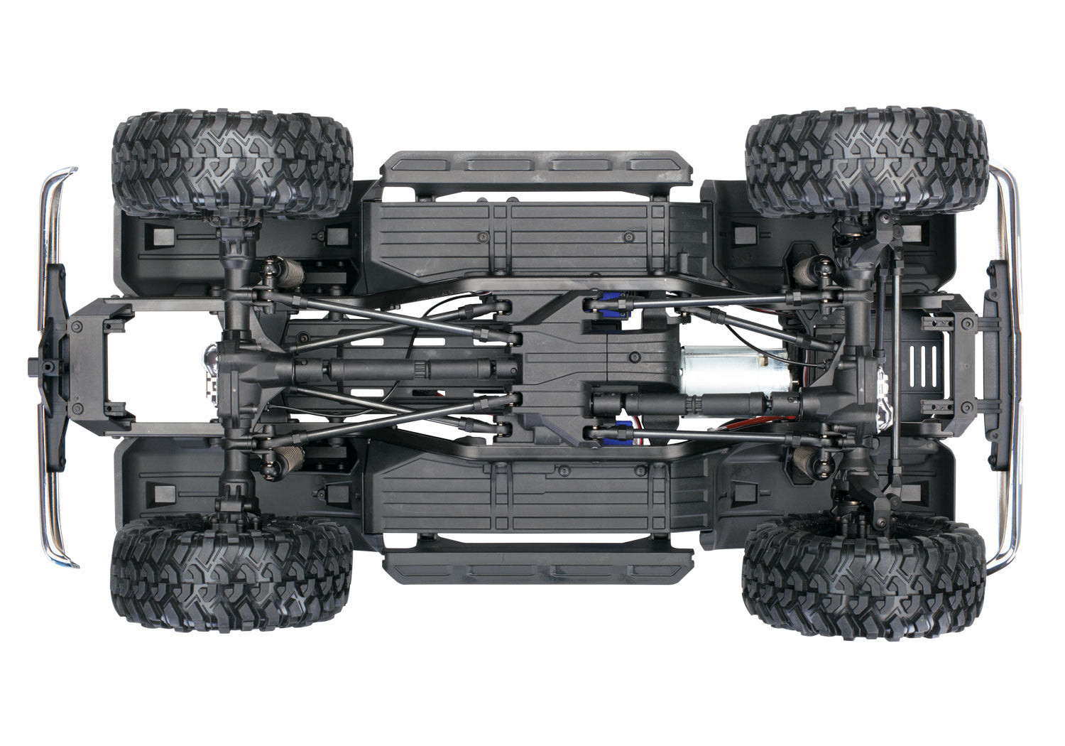 Traxxas TRX-4® 1/10 Trail Crawler Truck w/1979 Chevy Blazer Clipless Body (Black) w/TQi 2.4GHz Radio