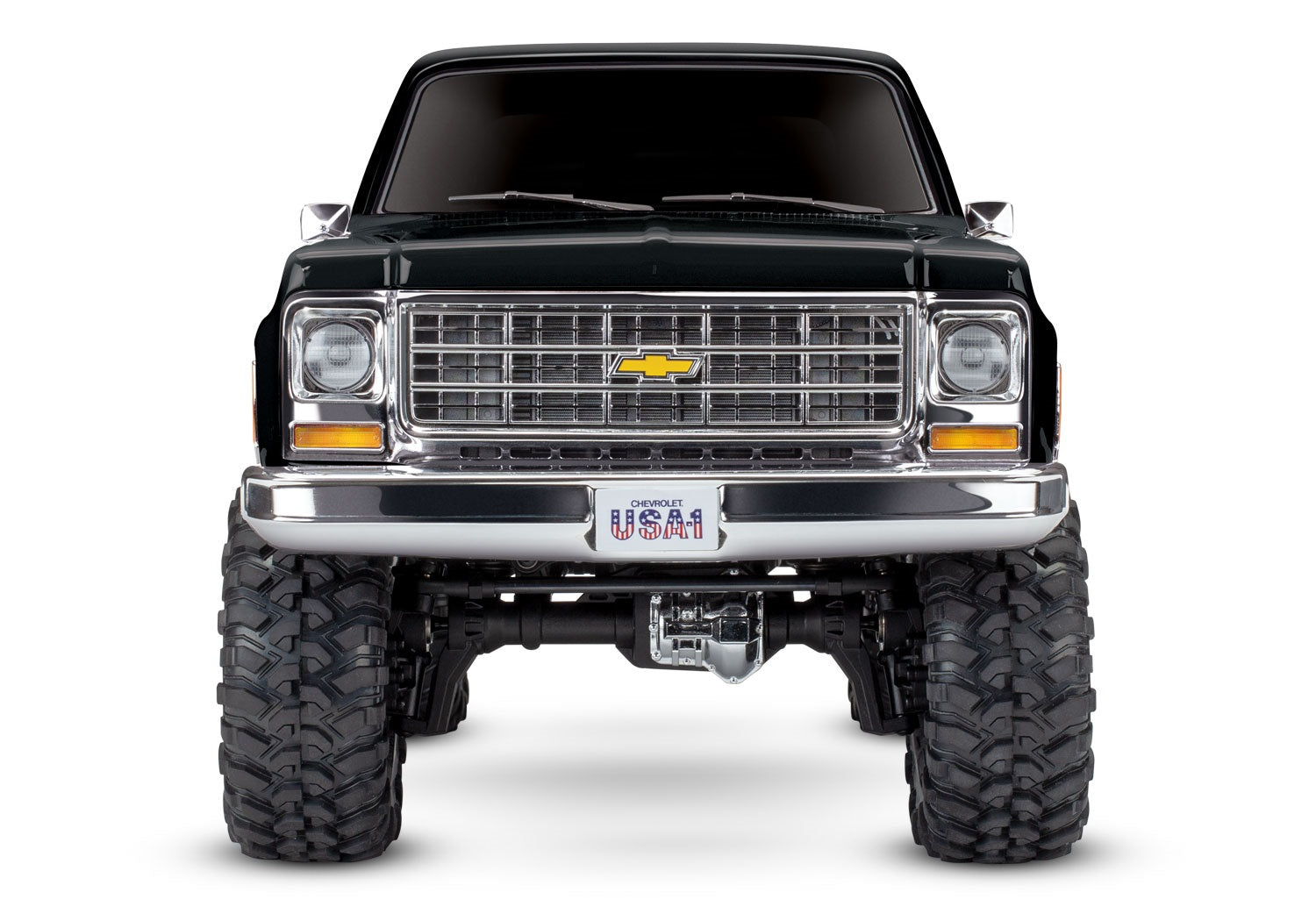 Traxxas TRX-4® 1/10 Trail Crawler Truck w/1979 Chevy Blazer Clipless Body (Black) w/TQi 2.4GHz Radio