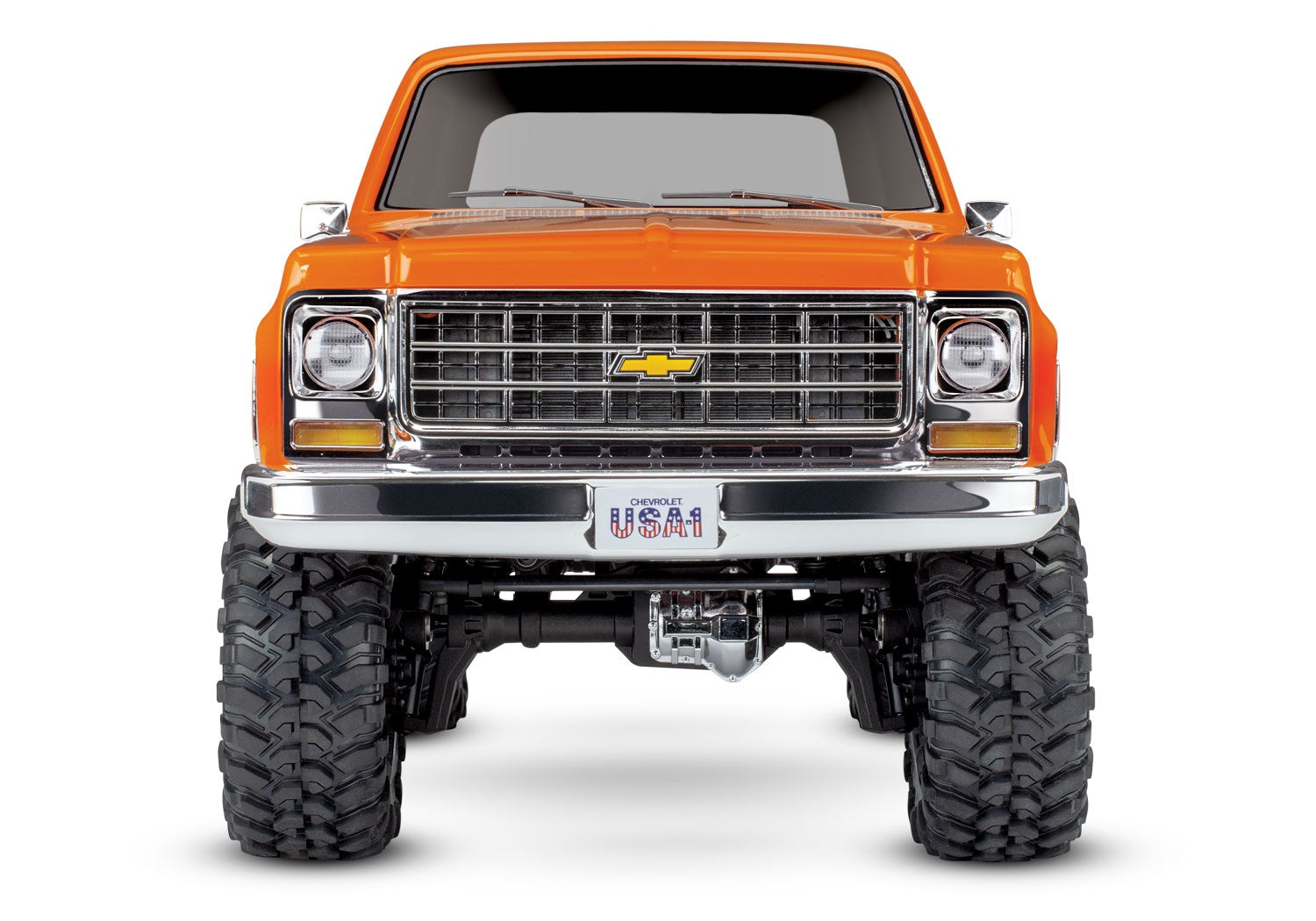 Traxxas TRX-4® 1/10 Trail Crawler Truck w/1979 Chevrolet Blazer Clipless Body (Orange) w/TQi™ 2.4GHz Radio