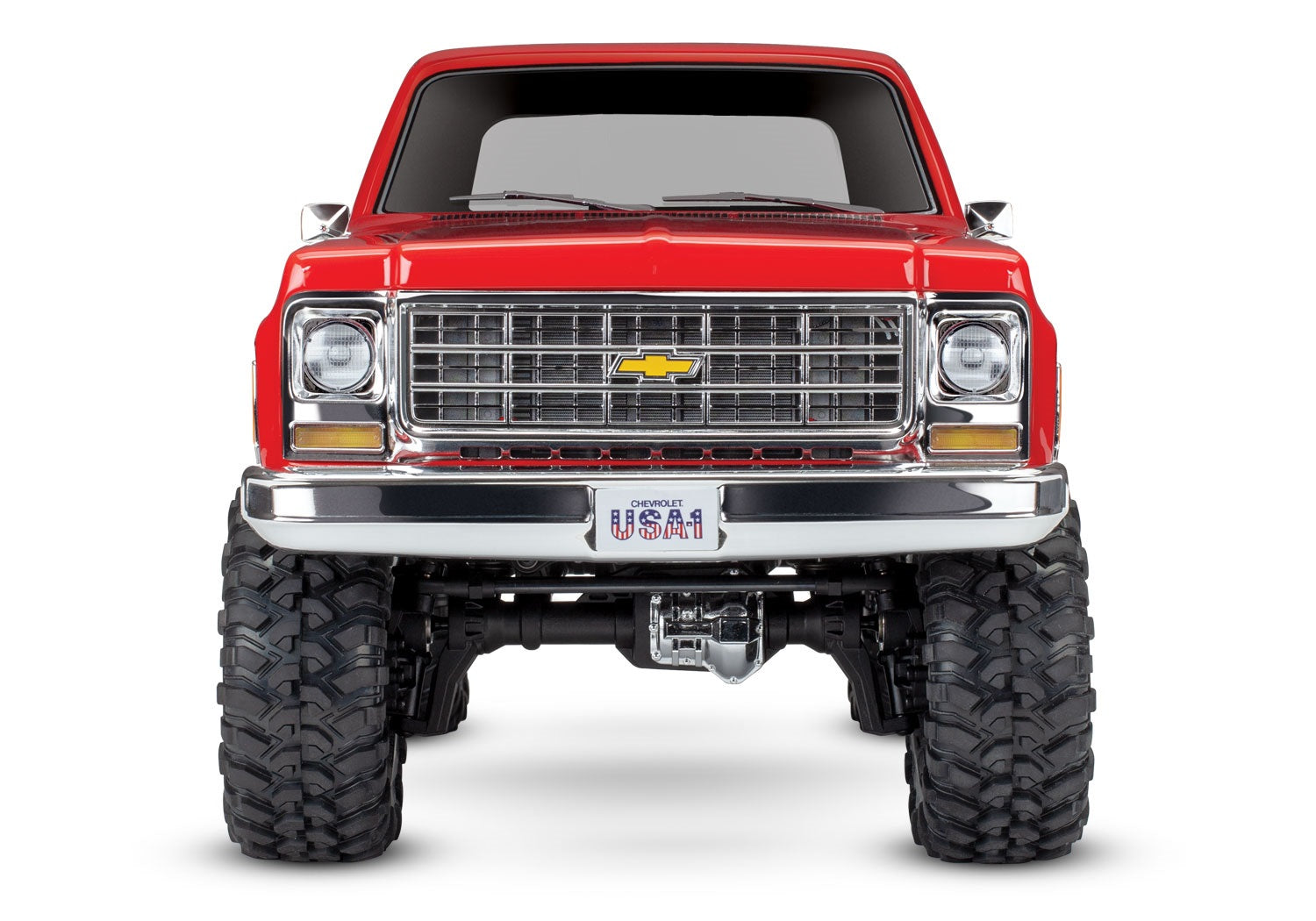 Traxxas TRX-4® 1/10 Trail Crawler Truck w/1979 Chevrolet Blazer Clipless Body (Red) w/TQi™ 2.4GHz Radio