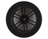 BSR Racing Drag Foam Tires (Black) (2) (45mm Wide) (35 Shore) w/12mm Hex