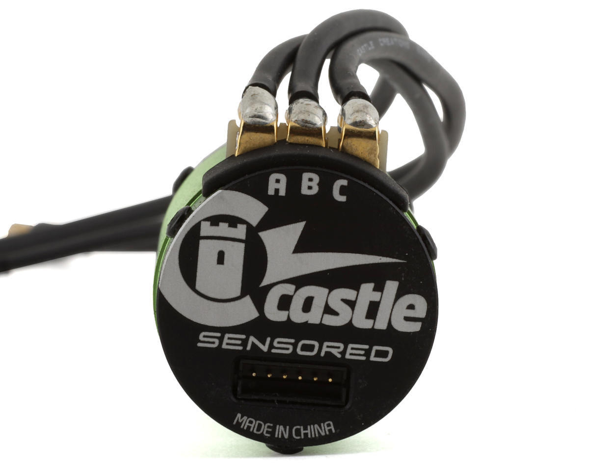 Castle Creations Mamba Micro X2 Waterproof 1/14th Scale Sensored Brushless Combo (4400Kv)