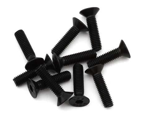 EcoPower 3mm "High Strength" Steel Flat Head Screws (10) (3x15mm)
