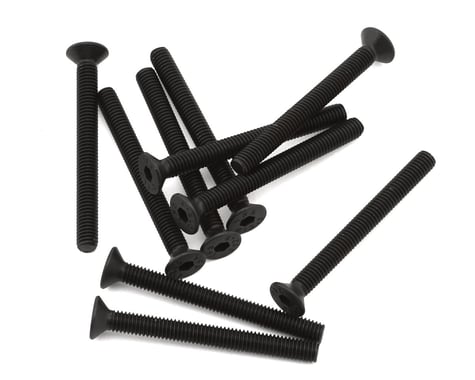 EcoPower 3mm "High Strength" Steel Flat Head Screws (10) (3x30mm)