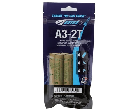 Estes A3-2T Bagged Rocket Engines (4)