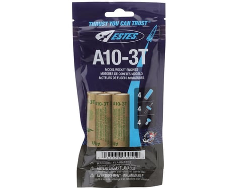 Estes A10-3T Bagged Rocket Engines (4)