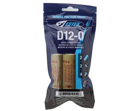 Estes D12-0 Bagged Rocket Engines (2)