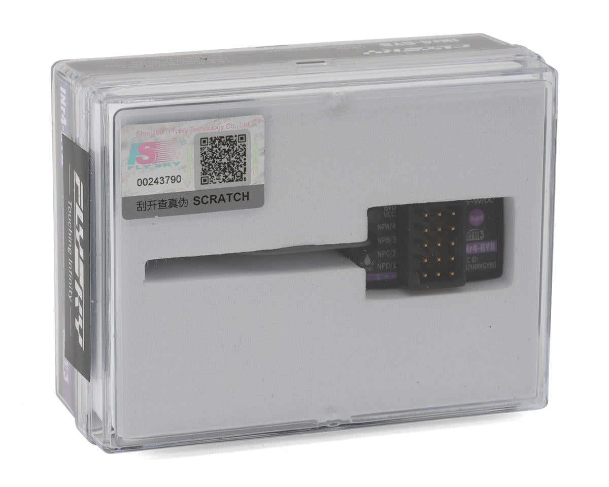 Flysky INR4-GYB 4-Channel 2.4GHz AFHDS3 ISM Receiver w/Gyro