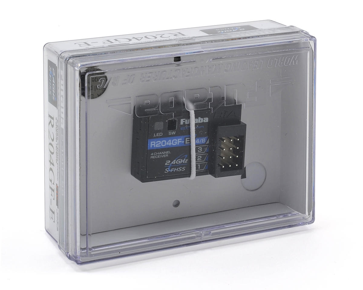 Futaba R204GF-E S-FHSS High Voltage 4-Channel 2.4GHz Micro Receiver
