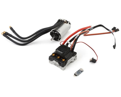 Ghost RC Cobra 8 ACE No Prep Drag Brushless ESC w/1412 Sensored Motor Combo (4300kV)