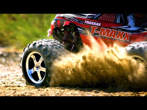 Traxxas T-Maxx 3.3 4WD RTR Nitro Monster Truck (Blue) w/TQi, TSM, Telemetry, Battery & DC Charger