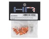 Hot Racing 1/10 Aluminum EZ Pulls w/Body Clips (Orange) (4)