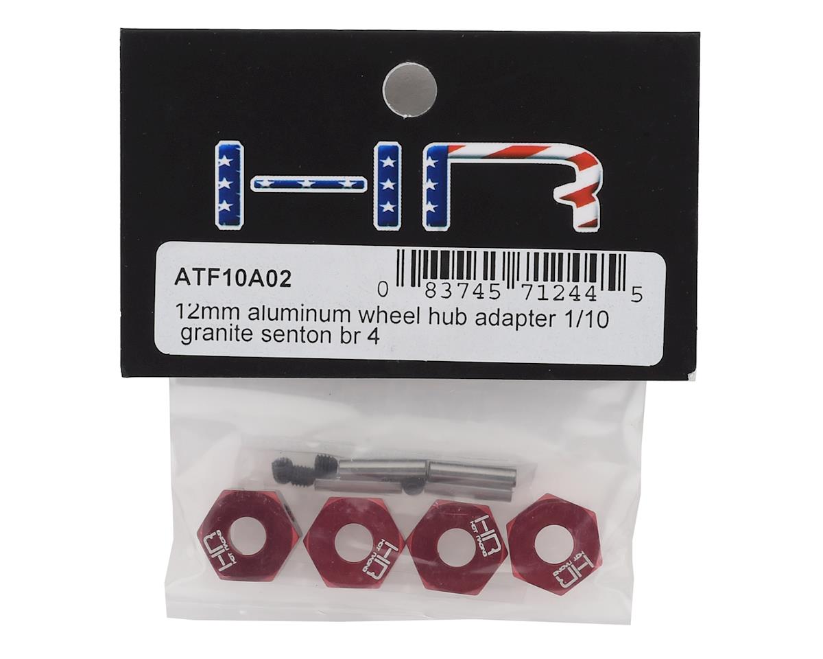 Hot Racing Arrma Granite/Senton Aluminum 12mm Wheel Hub Adapter (4)