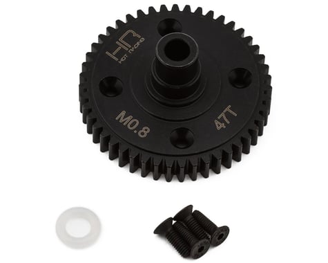 Hot Racing Mod 0.8 Steel Differential Spur Gear for Traxxas® Mini Maxx®/XRT™ (47T)