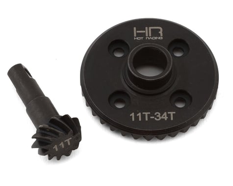 Hot Racing Steel Helical Differential Ring & Pinion Gears for Traxxas TRX-4 (11/34T)