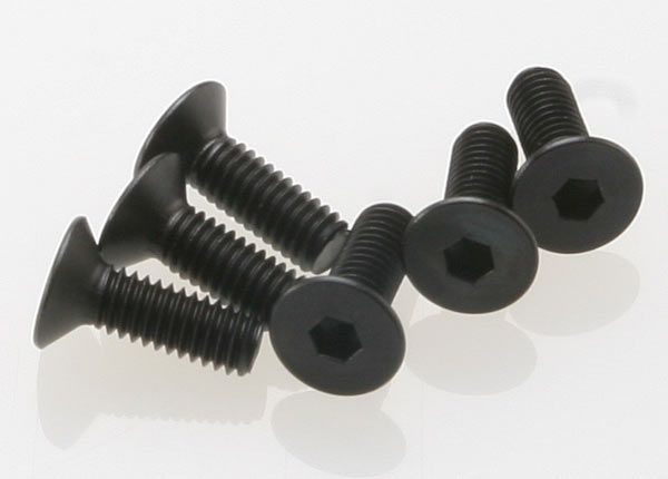 Traxxas Countersunk Machine Screws 4x12 mm (6)