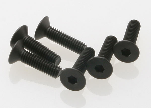 Traxxas Countersunk Machine Screws 4x15 mm (6)