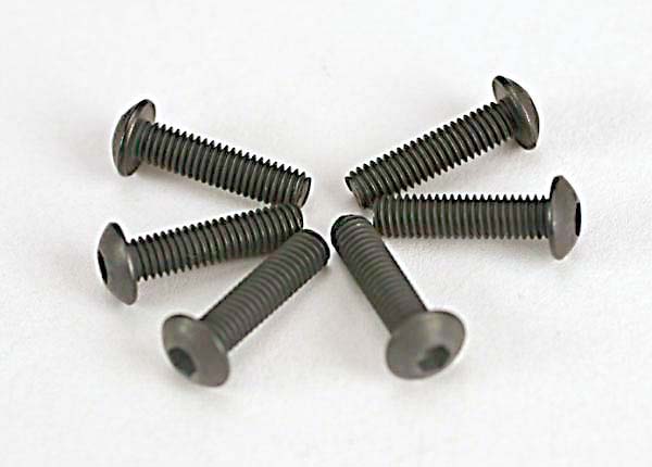 Traxxas 3x12mm Button Head Screws (6)