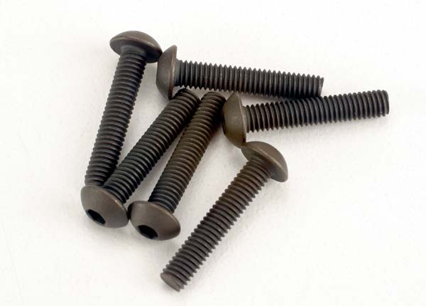 Traxxas 3x15mm Button Head Screws (6)