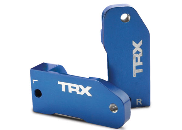 Traxxas Aluminum 30° Caster Blocks (Blue) (2)