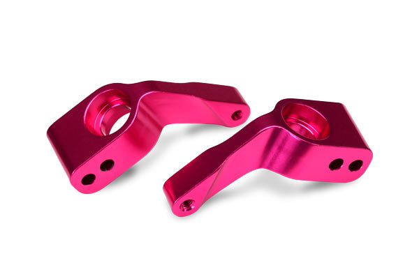 Traxxas Aluminum Stub Axle Carrier (Pink) (2)