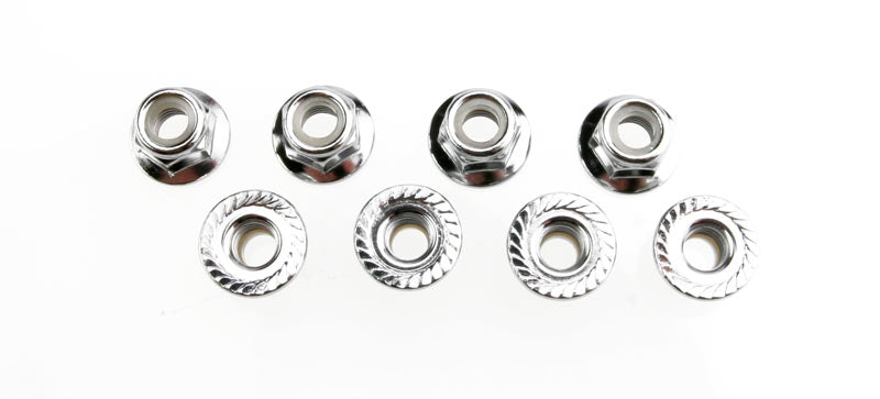 Traxxas 5 mm Flanged Nylon Lock Nuts (8)