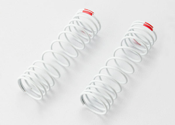 Traxxas White Long Progressive Springs (2)