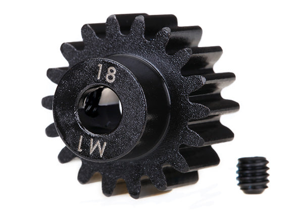 Traxxas Machined Mod 1.0 Pinion Gear w/5mm Bore (18T)