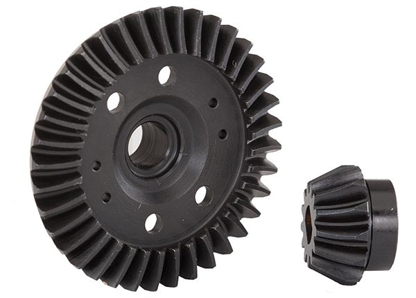 Traxxas Spiral-Cut Machined-Steel Rear Differential Gears