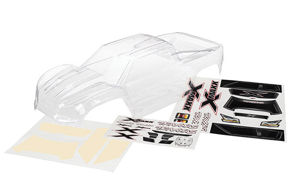 Traxxas X-Maxx Monster Truck Body (Clear)