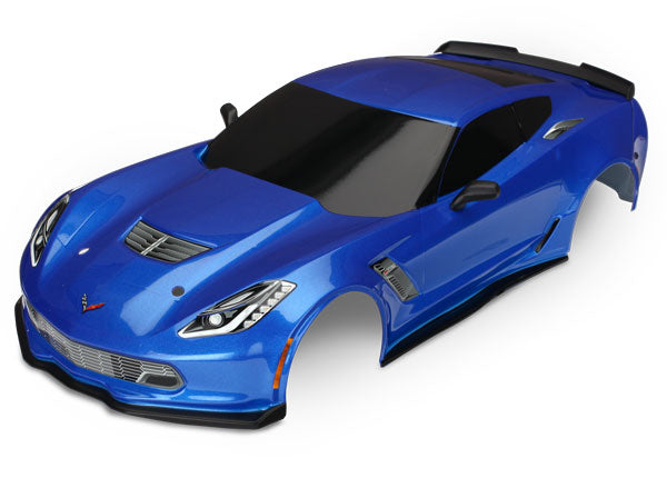 Traxxas 4-Tec 2.0 Chevrolet Corvette Z06 Pre-Painted Body (Blue)