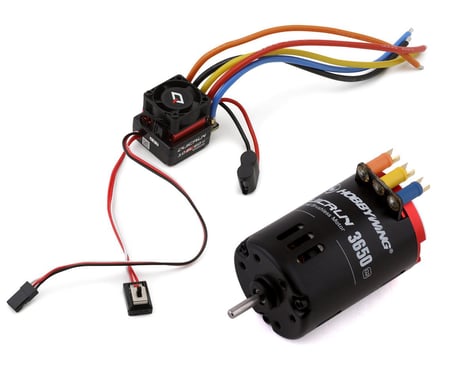 Hobbywing QuicRun 10BL60 SD G2 Sensored Brushless ESC/QR3650 G2 Motor Combo (25.5T)